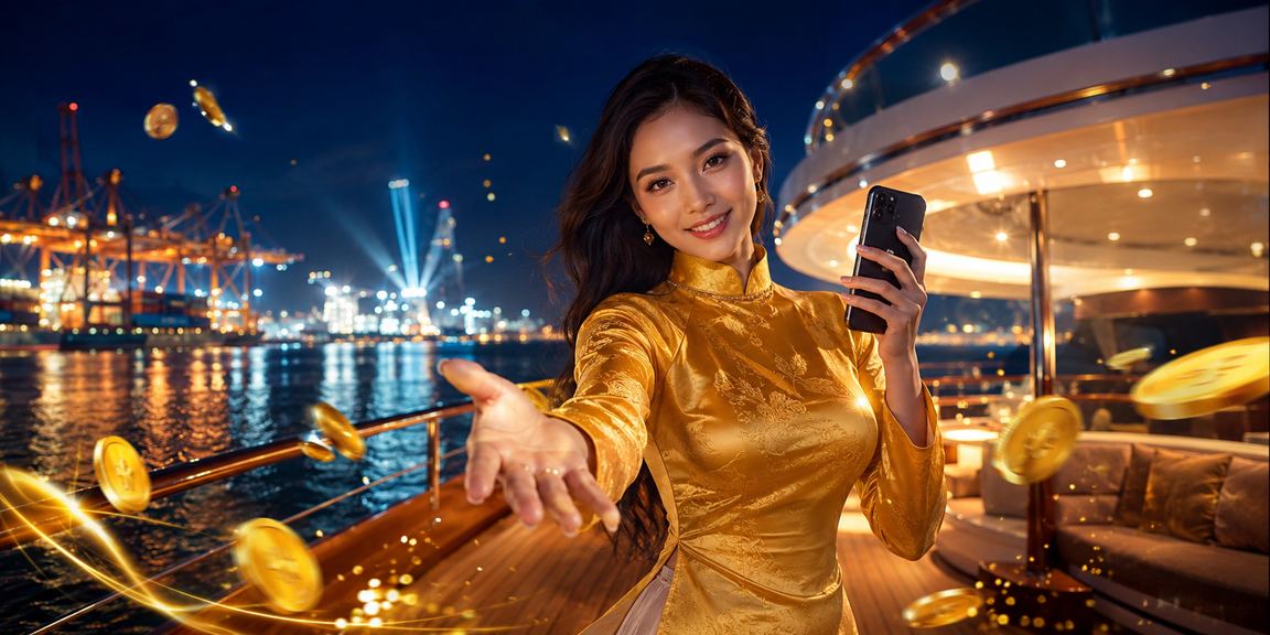 Người dùng tại Hải Phòng chơi casino trên điện thoại mặc áo dài truyền thống